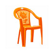 Settle Flex Arm Plastic Chair - Light Orange_01