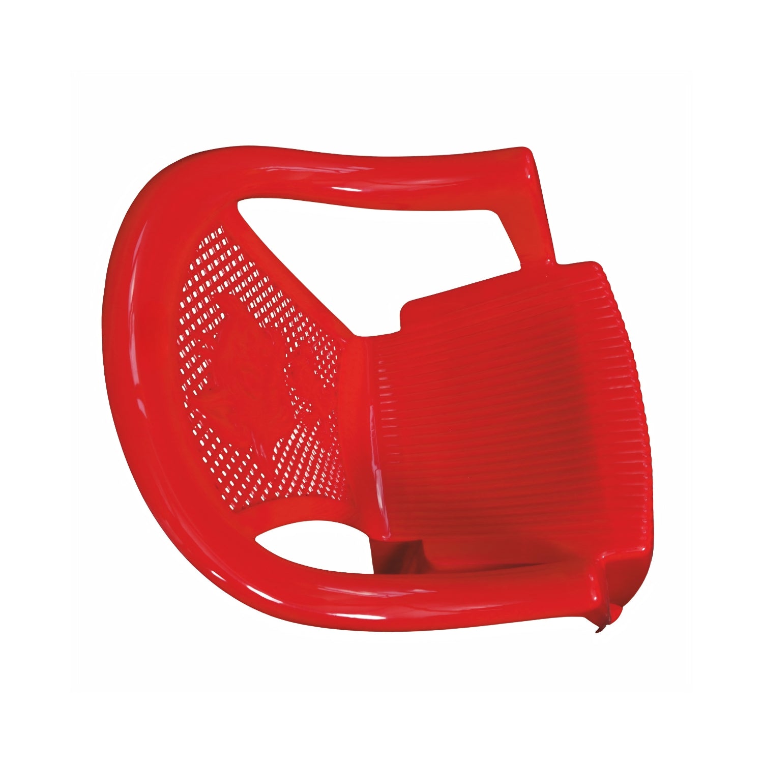 Settle Flex Arm Plastic Chair - Red_03