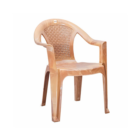 Settle Lite Arm Plastic Chair - Rosewood_1