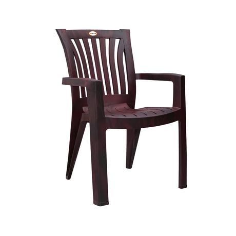 Settle Majestic Arm Plastic Chair - Rosewood_1