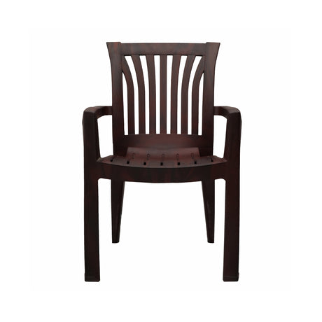 Settle Majestic Arm Plastic Chair - Rosewood_2