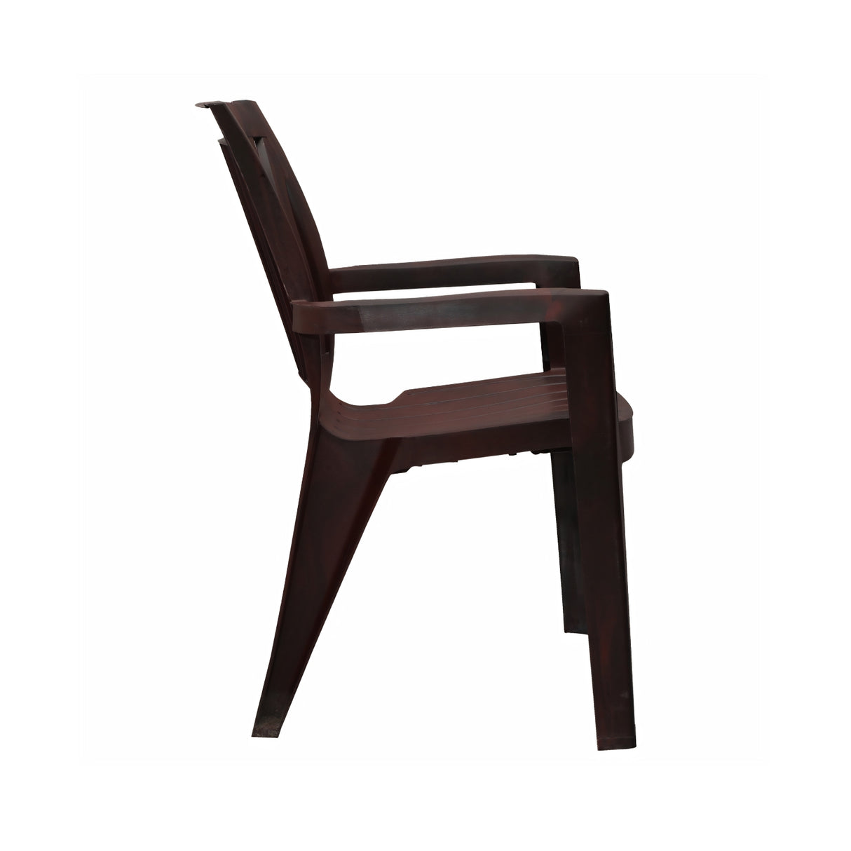 Settle Majestic Arm Plastic Chair - Rosewood_3