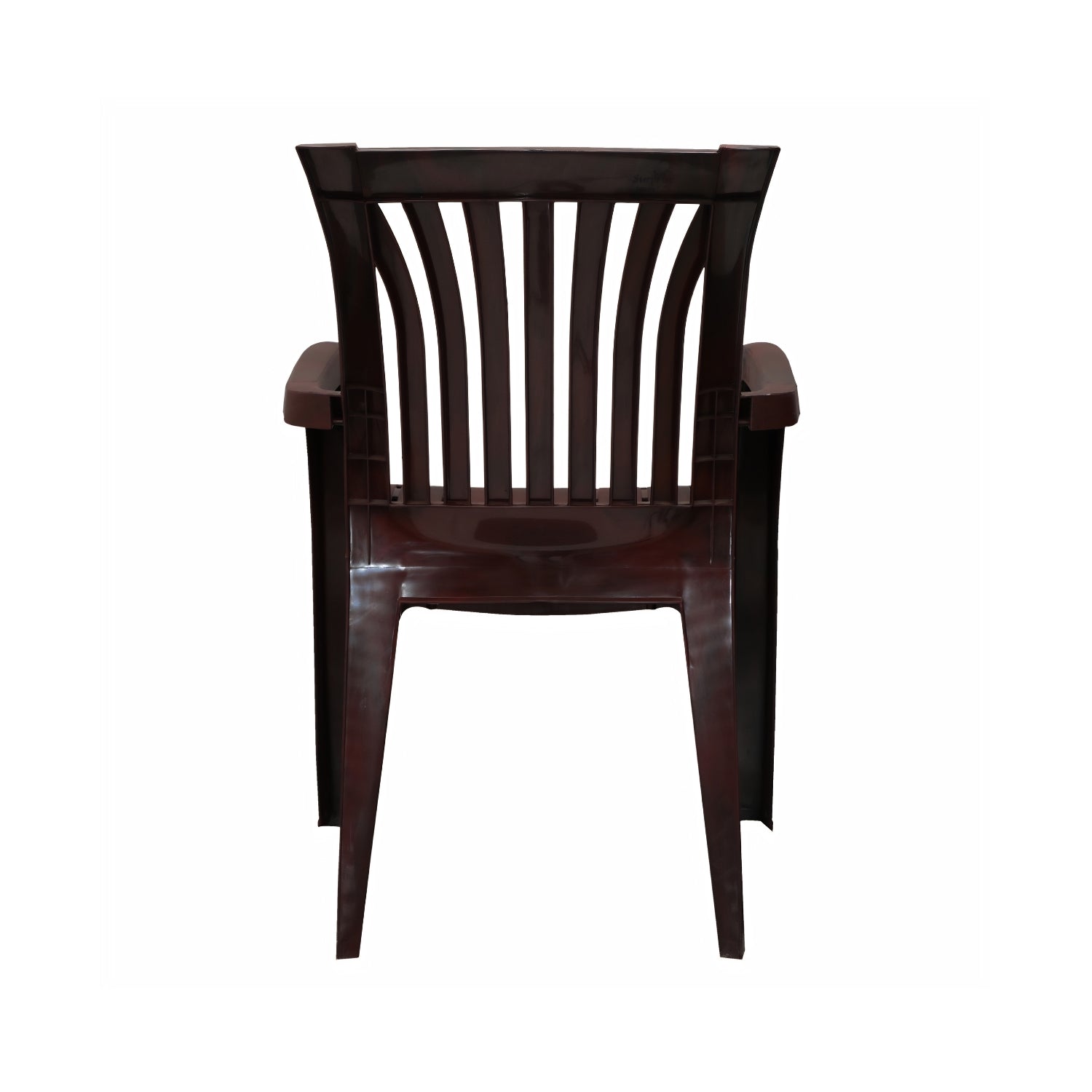 Settle Majestic Arm Plastic Chair - Rosewood_4