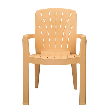 Settle Royale Arm Plastic Chair - Beige_2