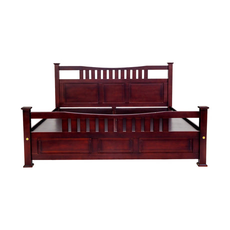 Settle Vienna Comfort Wooden Bed King Size - Honey Finish_2