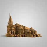 Ram Mandir Replica 6 In Sculpture - Antique Bronze
