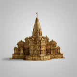 Ram Mandir Replica 6 In Sculpture - Antique Bronze
