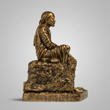 Shirdi Sai Baba Idol 6 In Sculpture - Antique Bronze