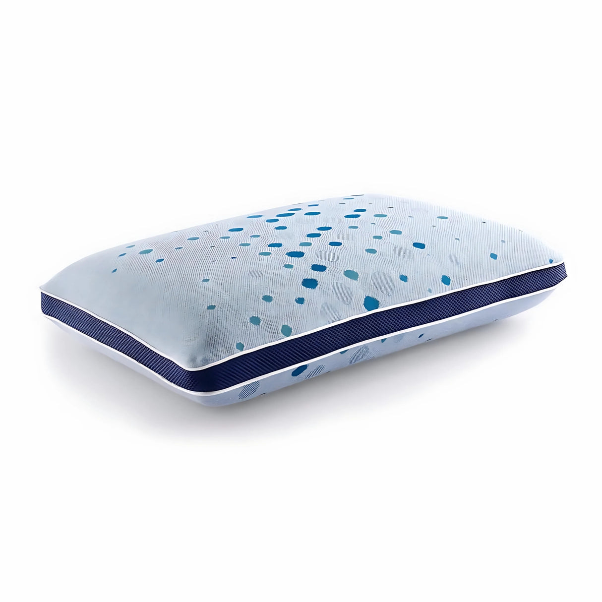 Sleepwell Latex Plus Regular Pillow - Blue_1