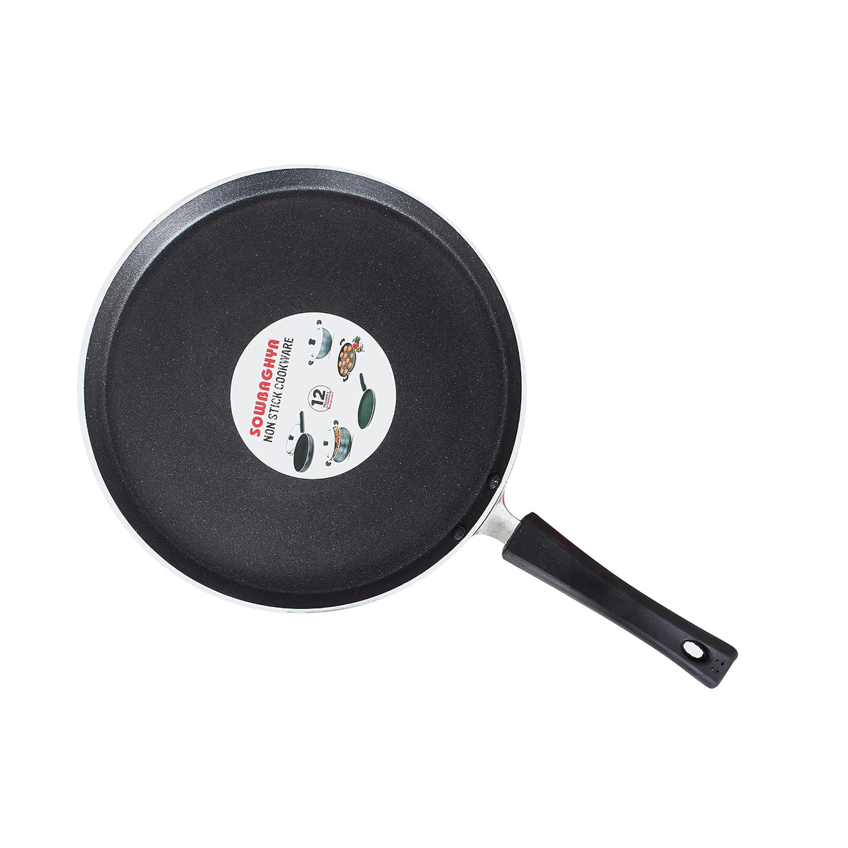 Sowbaghya NS Dosa Tawa 28 cm - Red