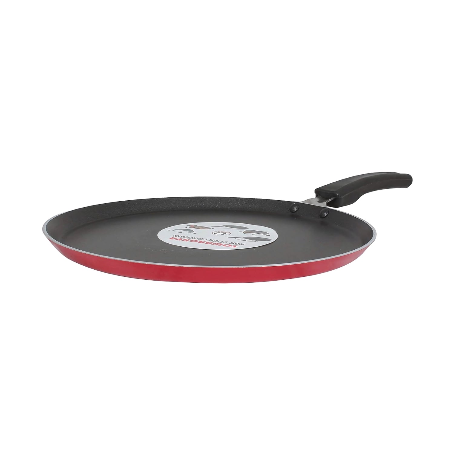 Sowbaghya Non Stick Dosa Tawa 28 cm - Red_1