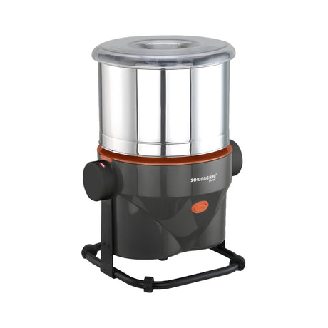 Sowbaghya Shree 2L  DTT4102 Heavy Duty 960 RPM Motor Tilting Wet Grinder - Grey_Front View