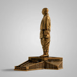 Statue of Unity Replica Sardar Vallabhbhai Patel  1 Feet Sculpture - Antique Bronze