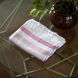 Doctor Towels Stripe Waffle Weave Bath Towel 70x140 cm - Red