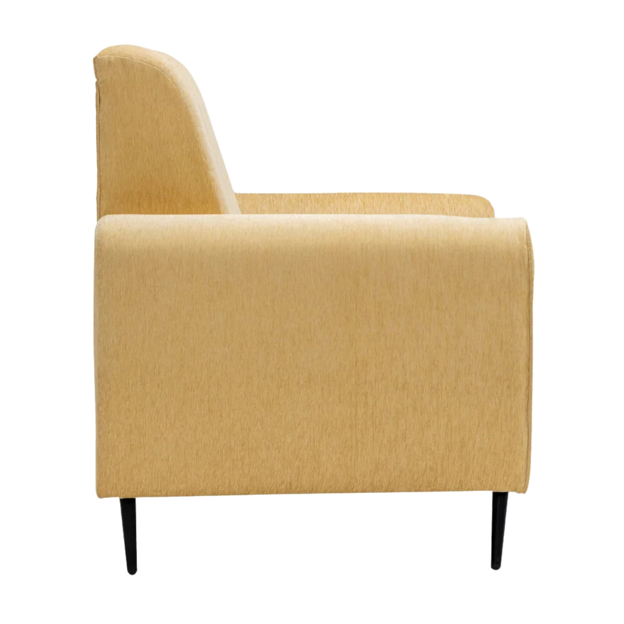 Suez Pro Luxe Striped Fabric Sofa 1 Seater - Beige