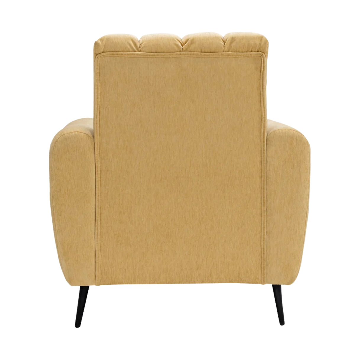Suez Pro Luxe Striped Fabric Sofa 1 Seater - Beige