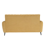 Suez Pro Luxe Striped Fabric Sofa Set (3+1+1 Seater) - Beige