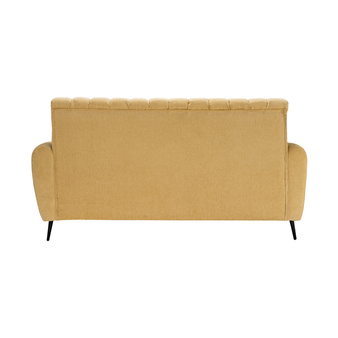Suez Luxe Striped Fabric Sofa Set (3+1+1-Seater) - Beige_7