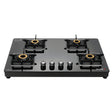Sujata Premium Cross 4-Burner Cooktop Gas Stove – Black_1