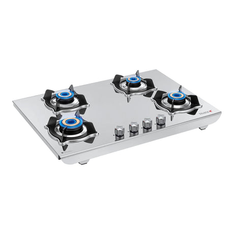Sujata Robusto 4B Cooktop Gas Stove – Silver_2
