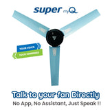 Super Fan My Q Ceiling Fan 48 in - Onxy Marine