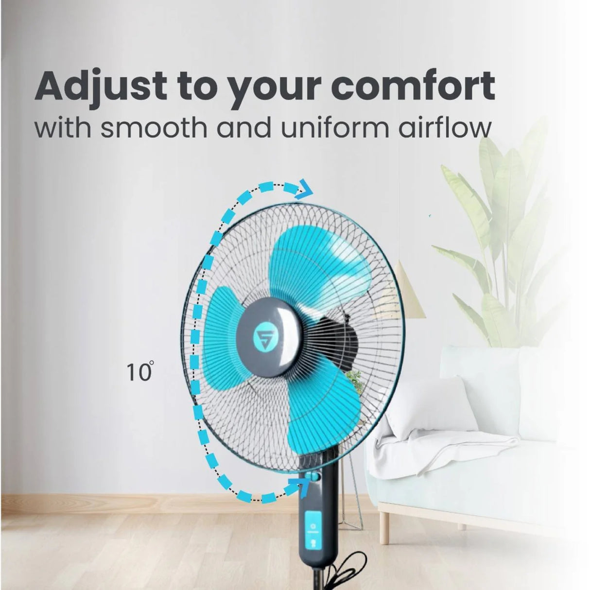 Superfan Super Visiree Pedestal Fan 400 mm - Electro Radiance_5