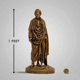 Swami Vivekananda Full Figure 1 Feet  Sculpture - Antique Bronze