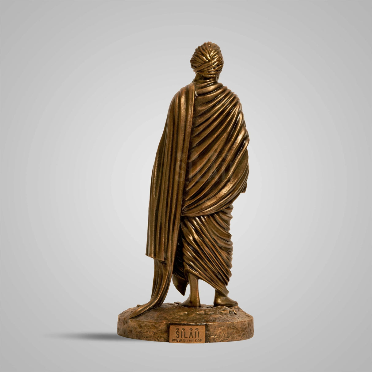 Swami Vivekananda Full Figure 1 Feet  Sculpture - Antique Bronze