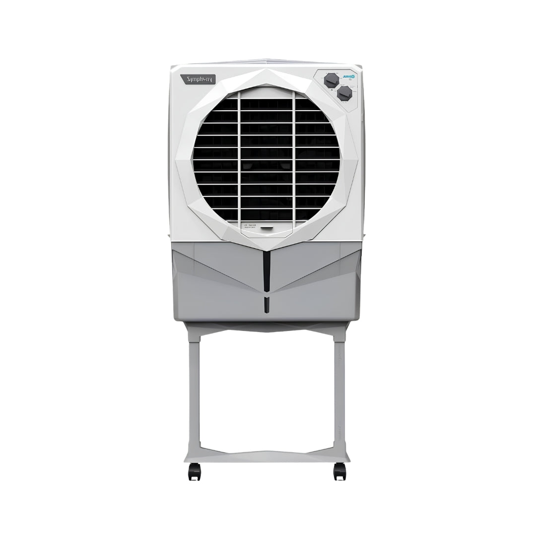 Symphony Jumbo 45 + Desert Air Cooler 41 L - White_Front View
