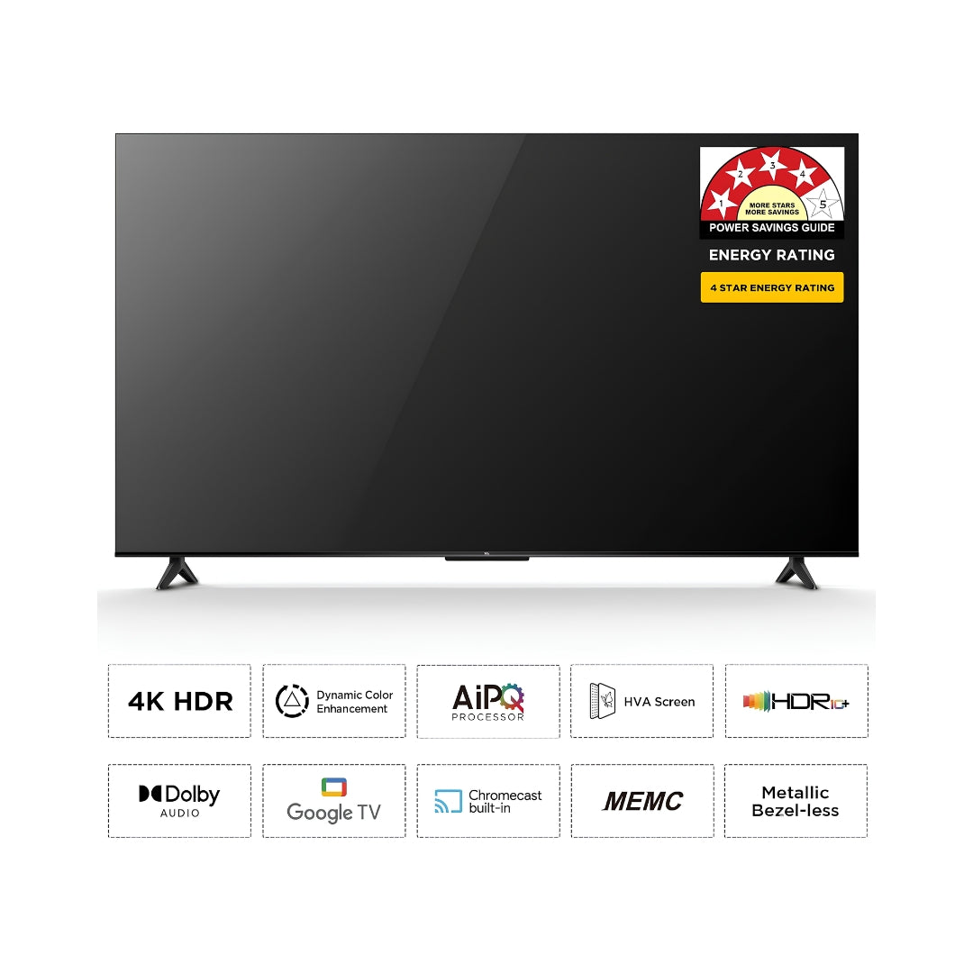 TCL 55P6L 4K UHD Smart TV - 55 Inch_Front View 1