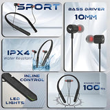 Tempt Sport Neckband - Black