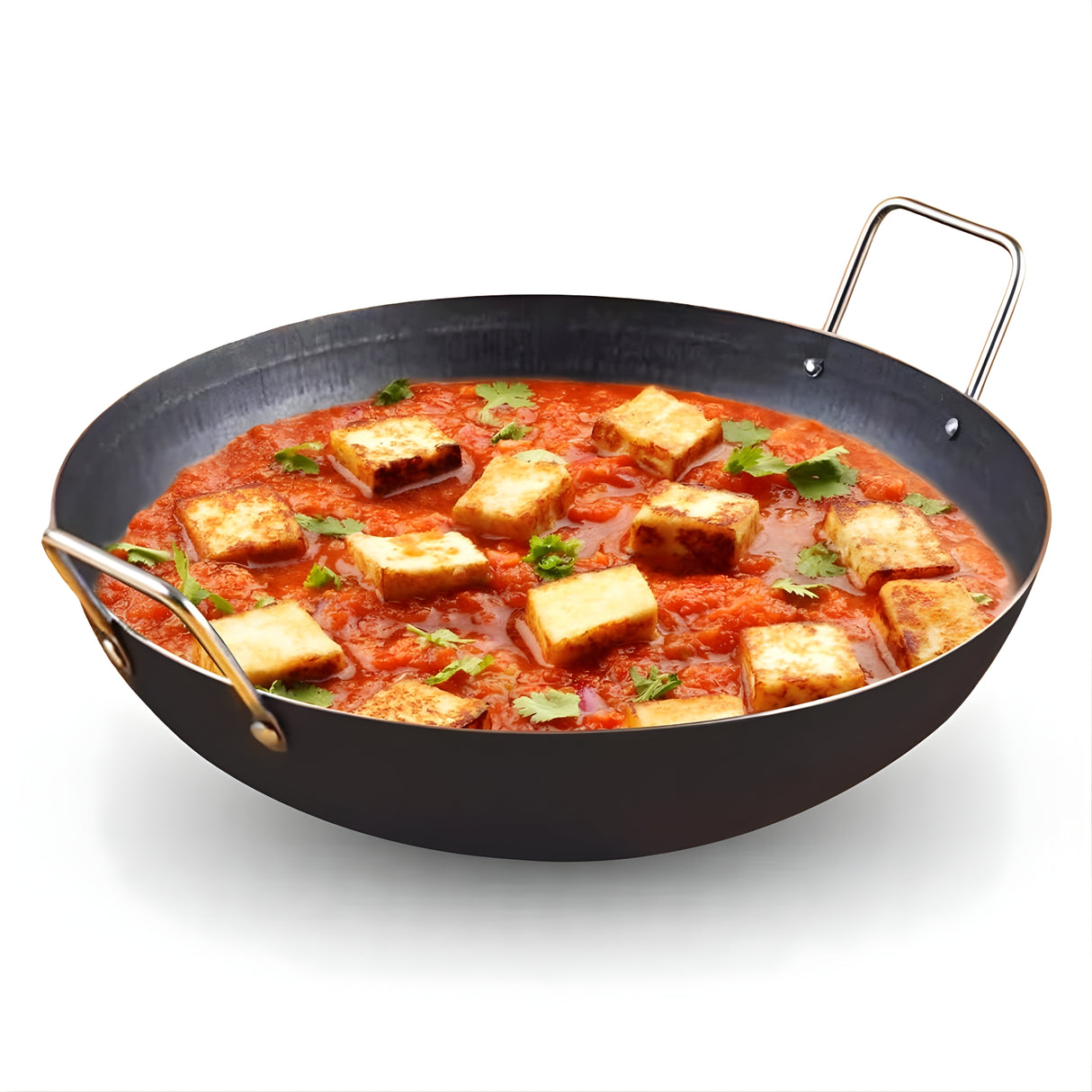 The Indus Valley Cast Iron Kadai With Flat Base 2.7 L - Black - Buy Online at Chera Home Junction Coimbatore