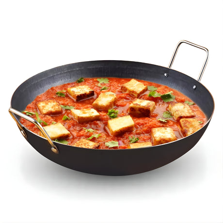 The Indus Valley Cast Iron Kadai With Flat Base 2.7 L - Black - Buy Online at Chera Home Junction Coimbatore