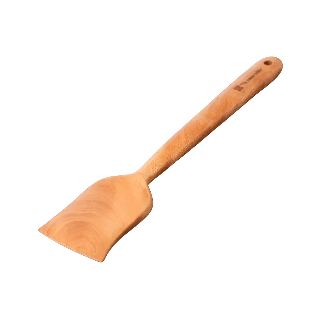 The Indus Valley Neem Wood Cooking Spoon Large Flip 37.7 cm_Front View