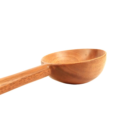 The Indus Valley Neem Woode Round Spoon Handmade 30 cm_2