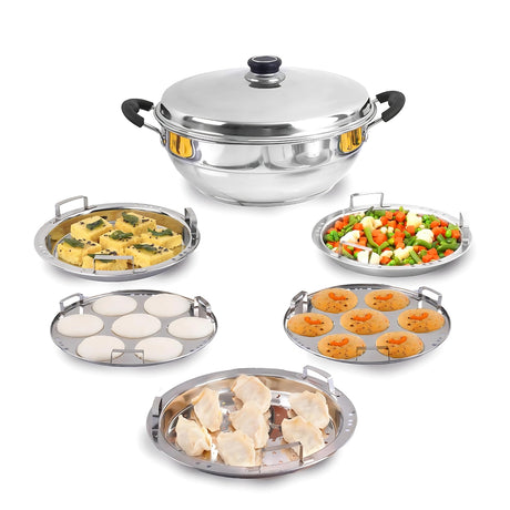 The Indus Valley SS 3-layer Multi Steaming Pot 29 cm \ 4.2 L_1