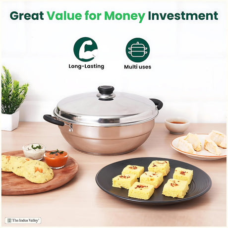 The Indus Valley SS 3-layer Multi Steaming Pot 29 cm \ 4.2 L_2