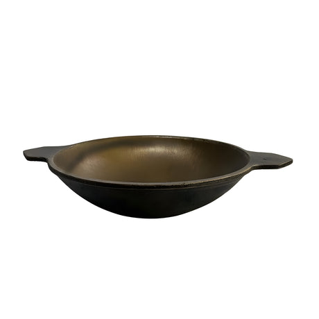 The Indus Valley Super Smooth Cast Iron Appam Pan 22 cm - Black_1