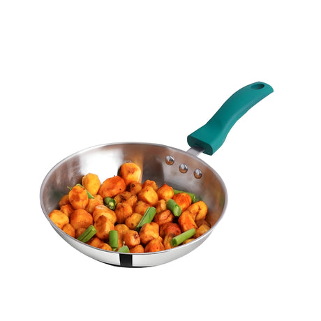 The Indus Valley Triply Stainless Steel Fry Pan 20 cm \ 1.2 L_1