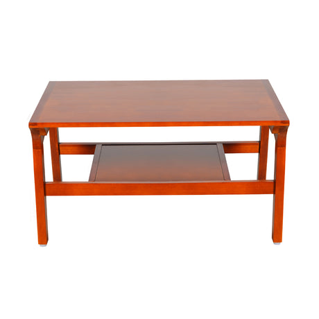 Tolland Wooden Coffee Table - Teak Finish_2