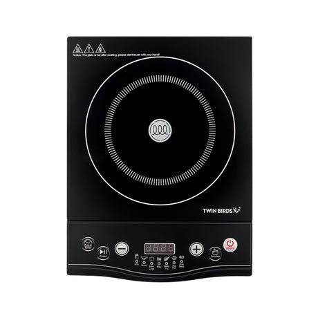 TwinBirdsRapidProInductionStove1700Watts-Black_FrontView_1