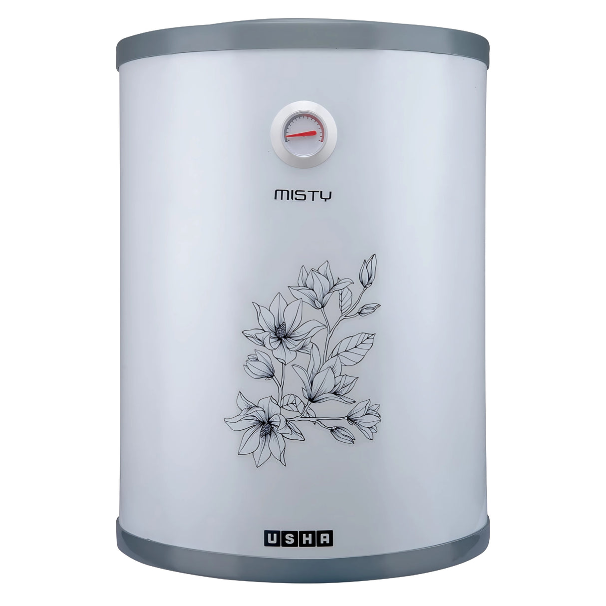 Usha SWH Misty Water Heater 15 L – Misty Grey Magnolia