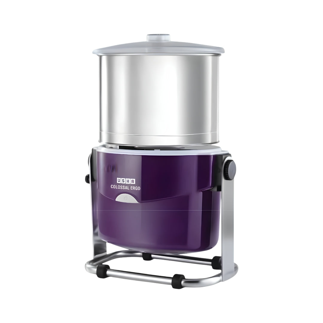 USHA Colossal Ergo Wet Grinder 2 L - Magenta_Front View