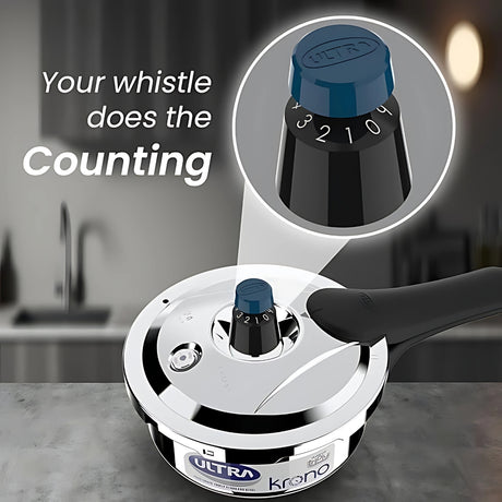 Ultra Krono Triply SS Pressure Cooker 1.5L