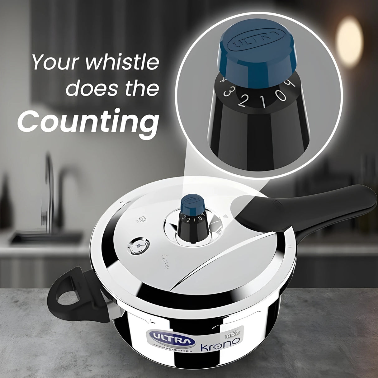 Ultra Krono Triply SS Pressure Cooker 2 L