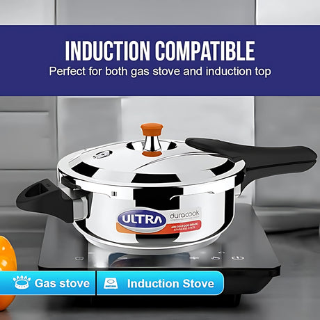 Ultra Duracook SS Pressure Cooker 3.5 L_2