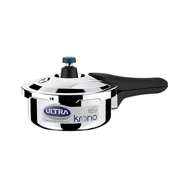 Ultra Krono Triply SS Pressure Cooker 1.5 L_Front View