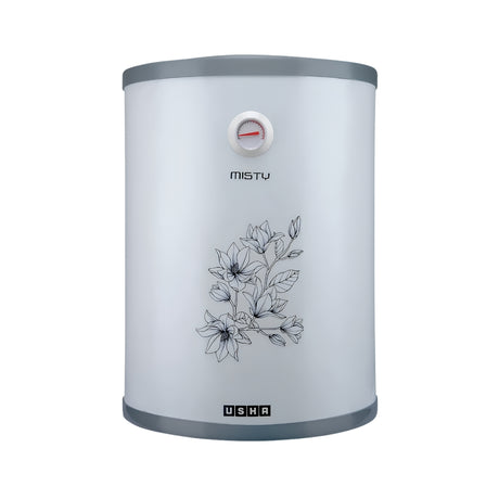 Usha SWH Misty Water Heater 15 L – Misty Grey Magnolia_Front View