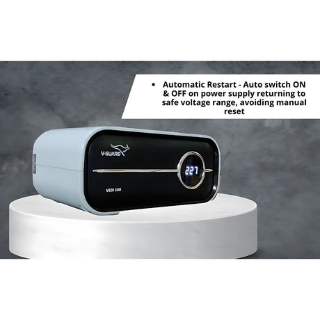 V-Guard VSDI 100 Digital Voltage Stabilizer 120-280V - Grey_2