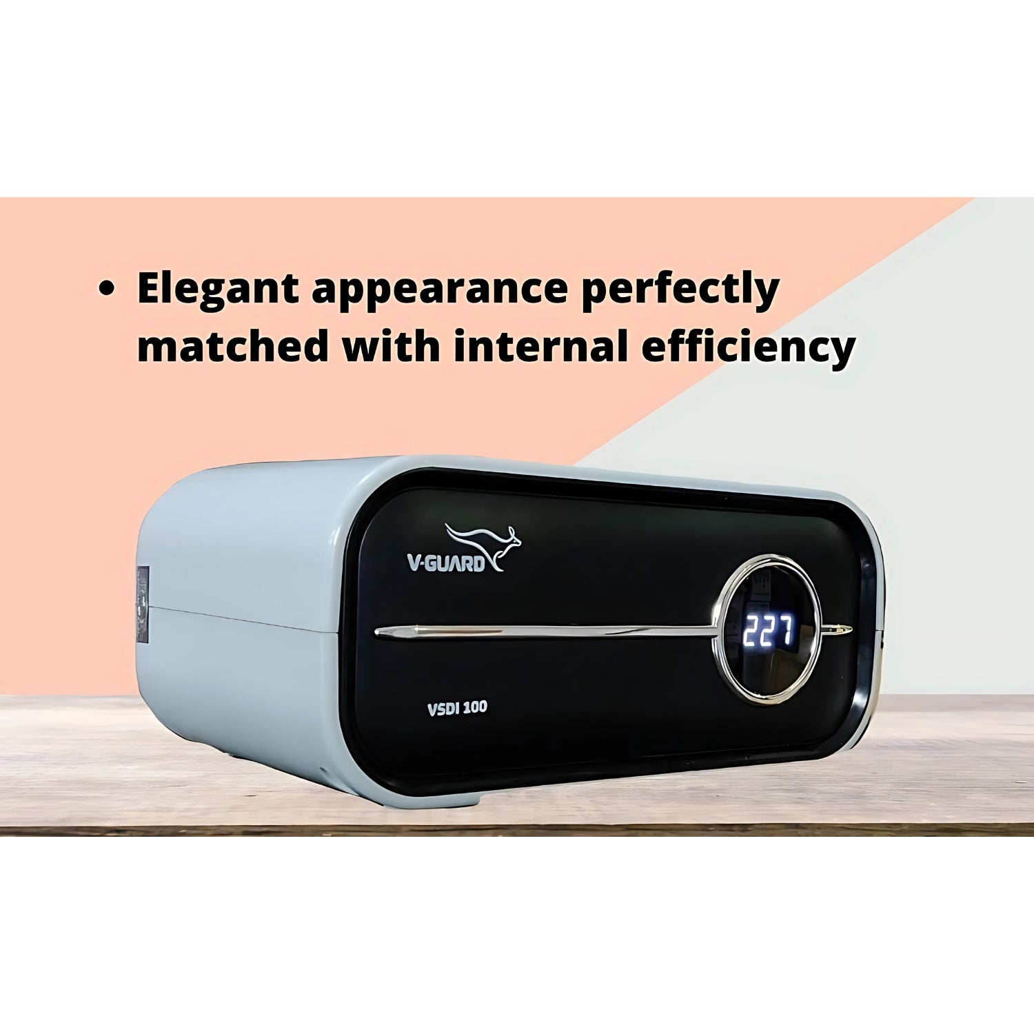 V-Guard VSDI 100 Digital Voltage Stabilizer 120-280V - Grey_5